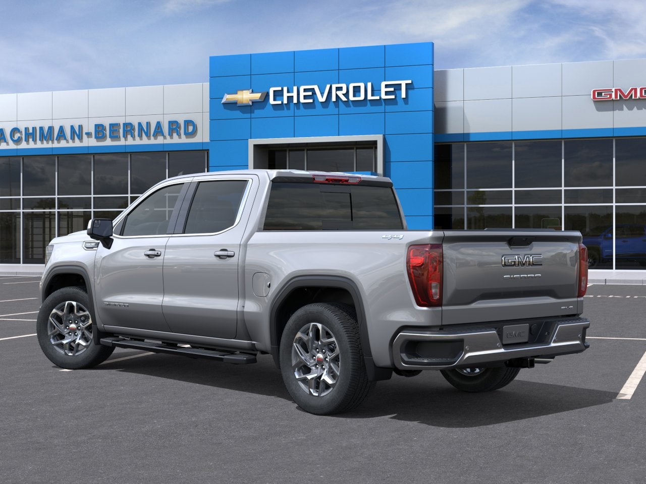 2026 GMC Sierra 1500 — rear three-quarter view